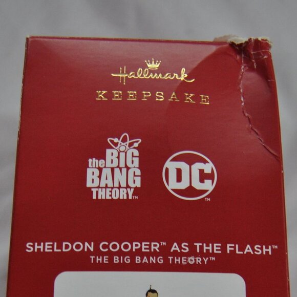 Sheldon Cooper As The Flash Hallmark Keepsake Ornament - Picture 6 of 13